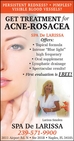 Get Treatment for Acne - Rosacea | Spa De Larissa - Age In Reverse